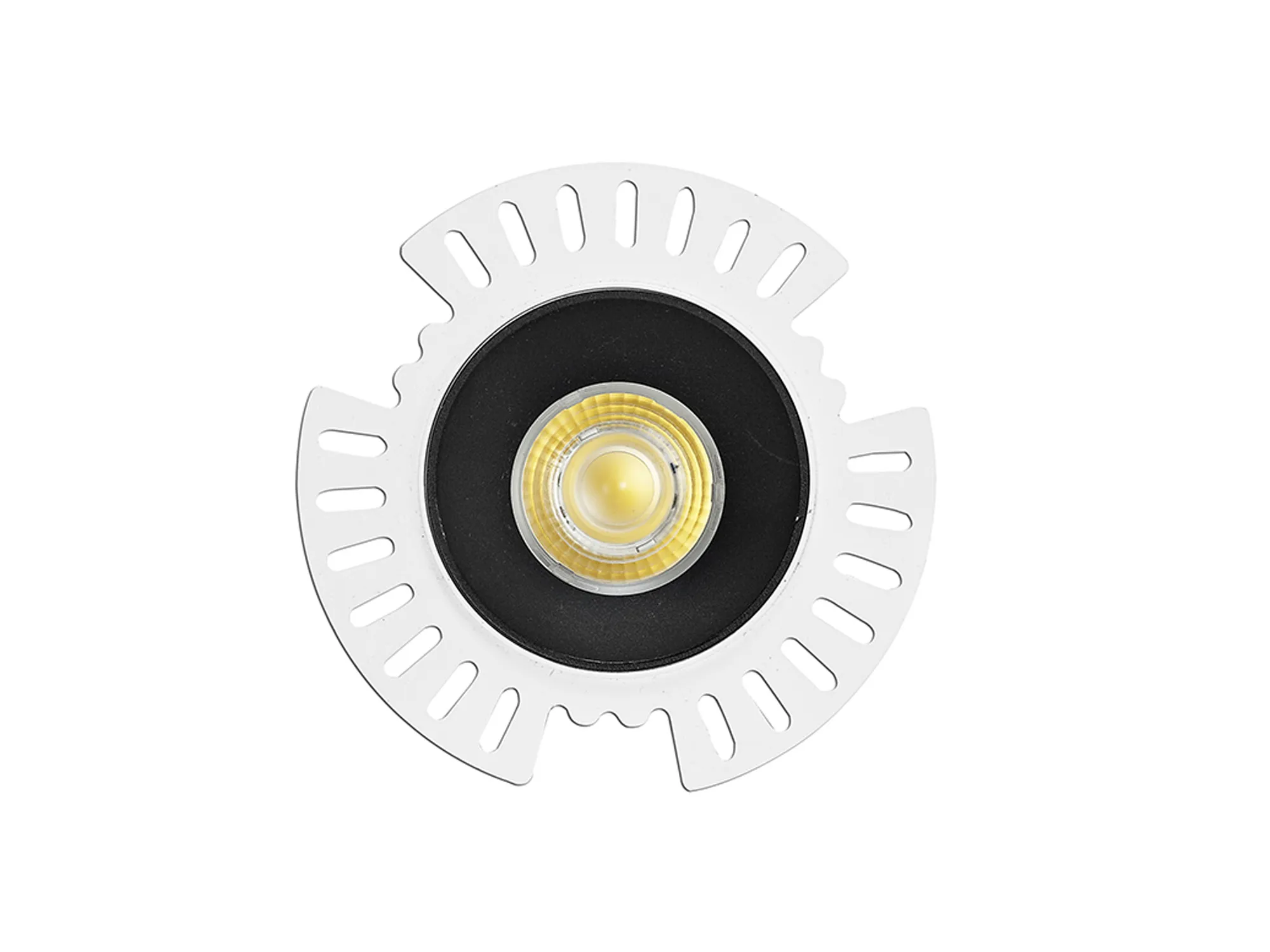 Basy 9 Tridonic Powered 9W 4000K 890lm 24° CRI>90 LED Engine, 250mA Black Fixed Recessed Spotlight, IP20 DM201779  Dlux Basy 9